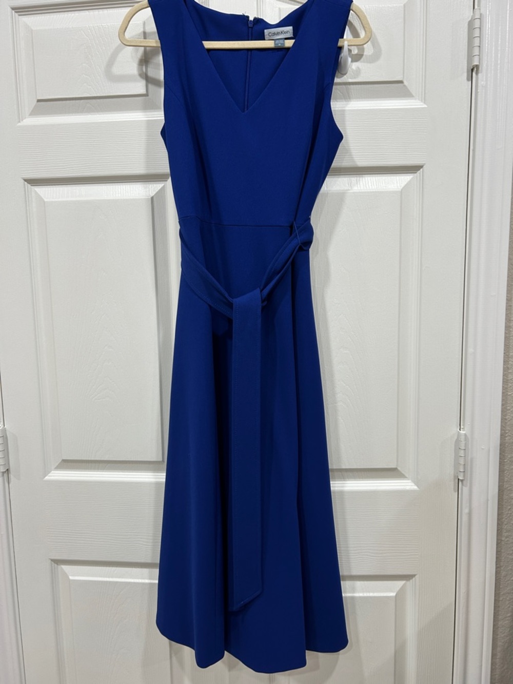 Calvin Klein Cobalt Blue Maxi Dress